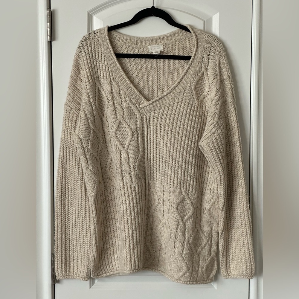 Caslon sweater, size L
